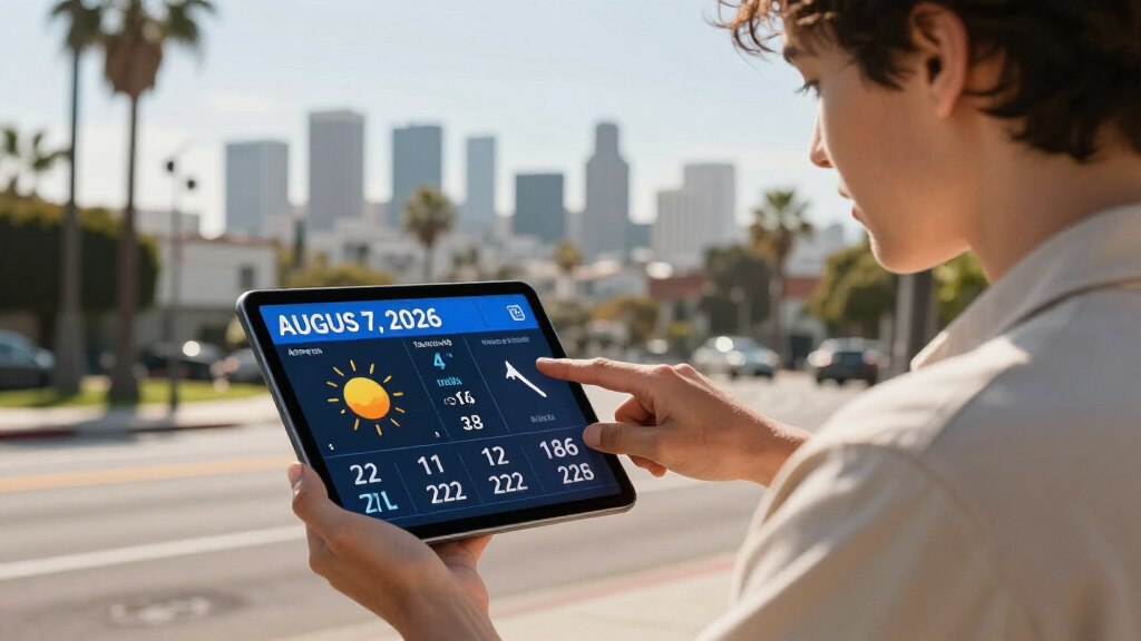Predicting LA's Temperature: Will It Surpass 70.99°F On August 7, 2026, At 11 AM EDT?
