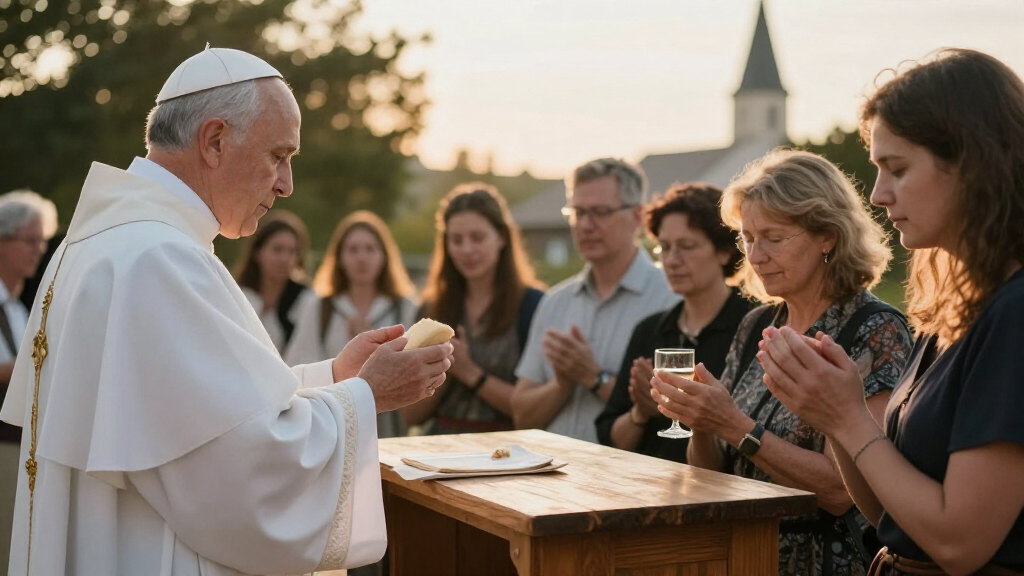 Pope: Church Needs A Eucharistic Spirituality Of Unity In Love